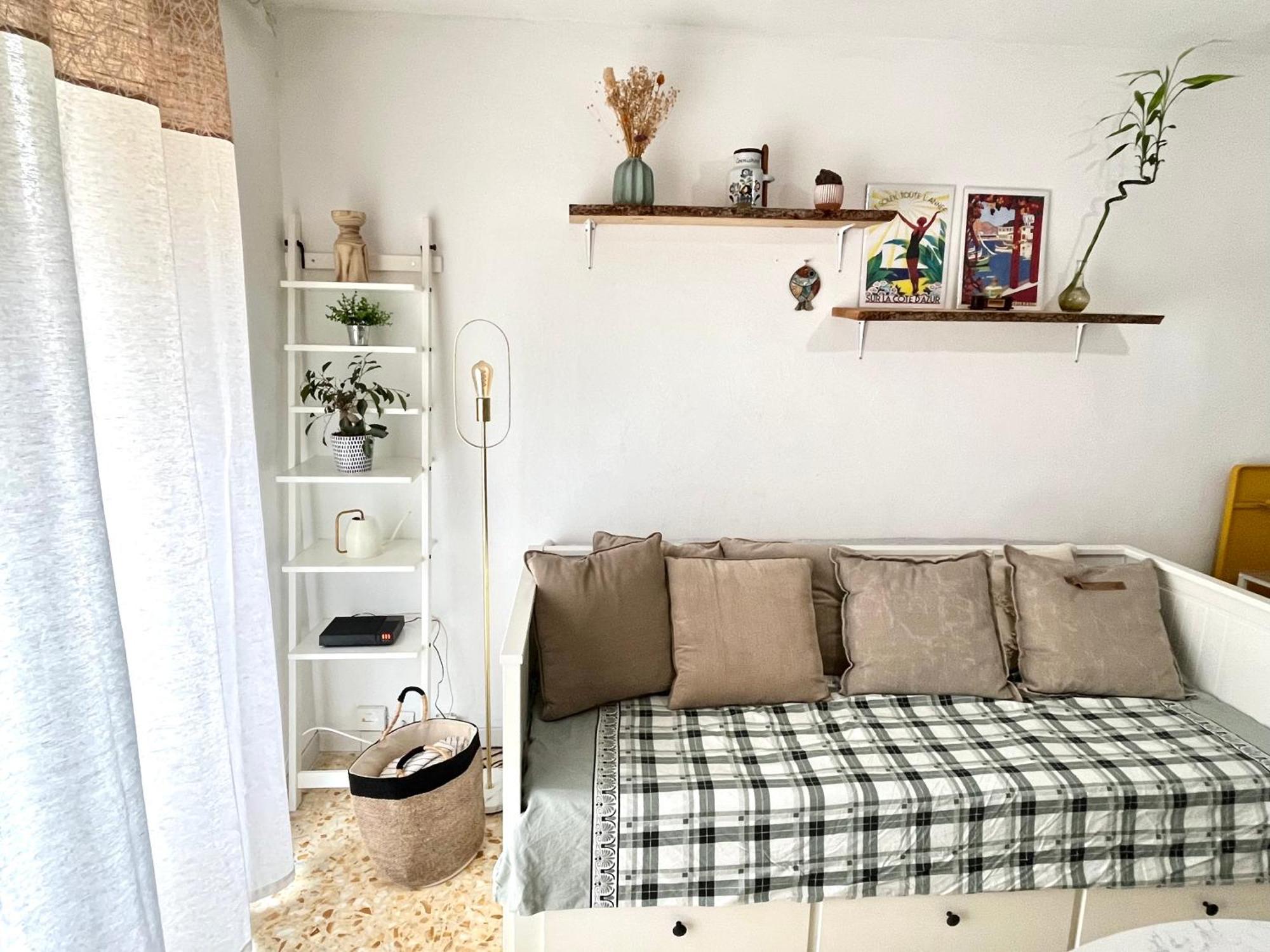 Antibes Home 2P 50M2 With Ac & Free Parking & 2 Balconies Buitenkant foto